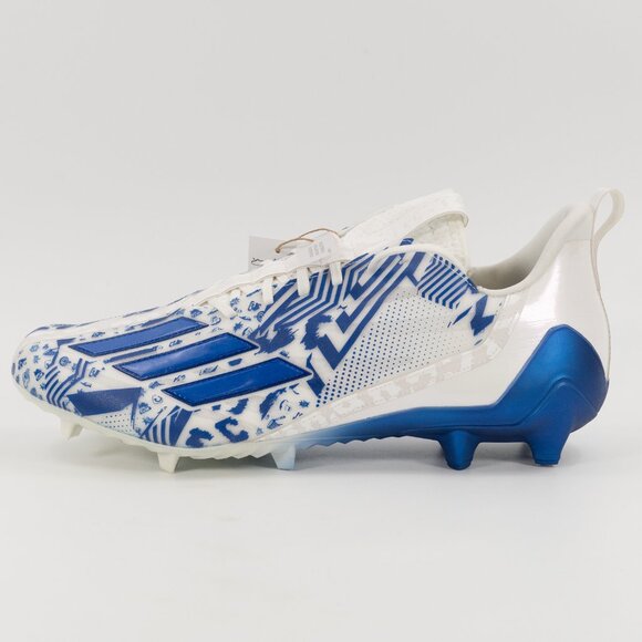 Adidas Adizero 12.0 \'Mismatch - Royal Blue\' IG7224 Football Cleats size 13